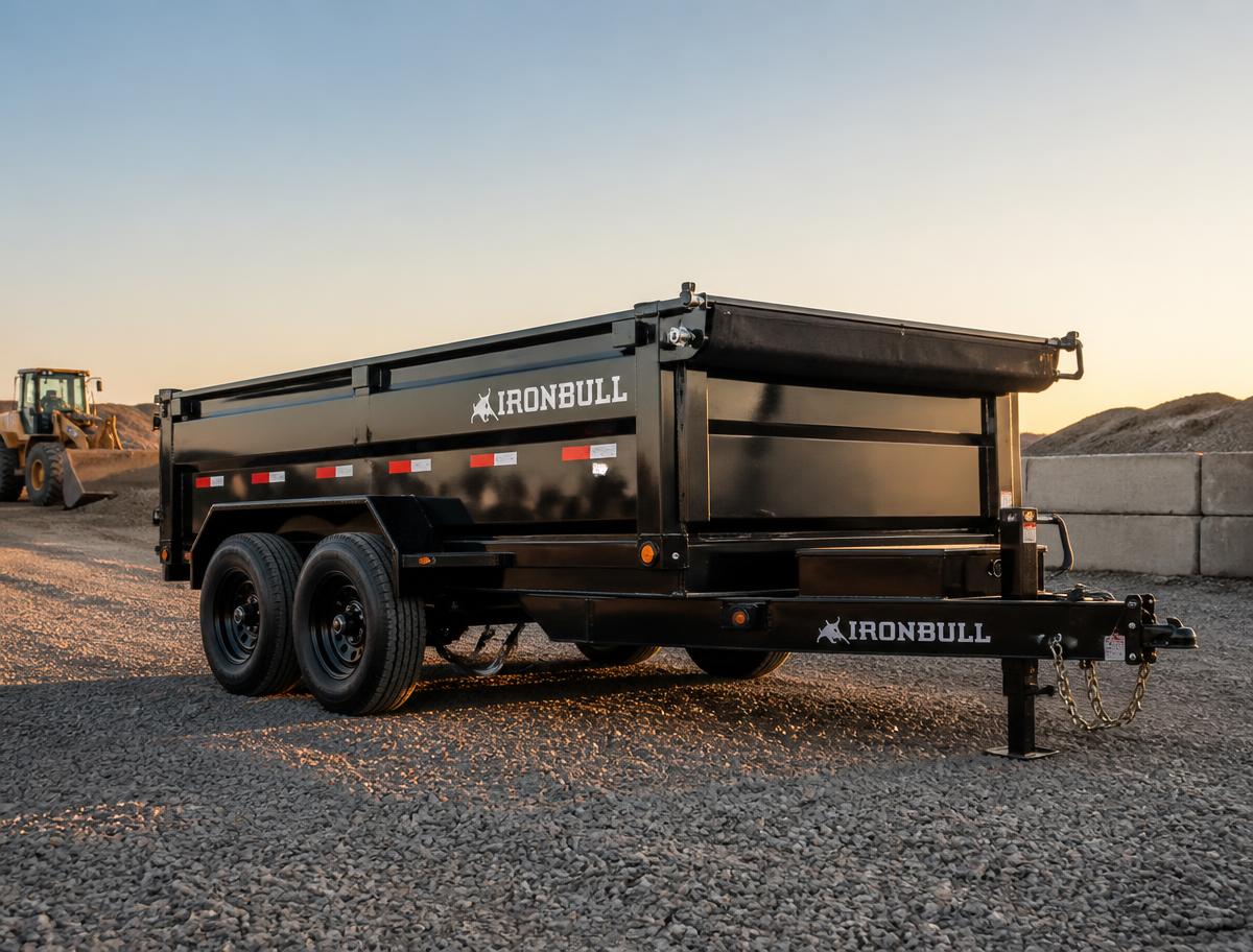 14' Heavy Duty Dump Trailer